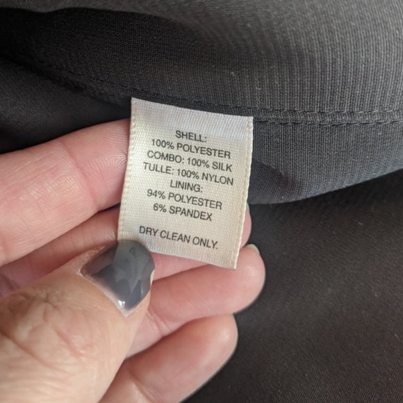 White House Black Market - Polka dot tulle strapless dress - Size 12 - Picture 15 of 16